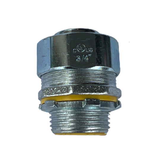 3/4" Straight Malleable Iron Seal Tight Connector UL