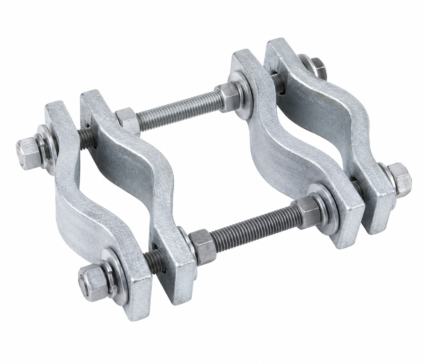 Pipe to Pipe Clamp (1-1/2” to 3-1/2” OD) Heavy Duty