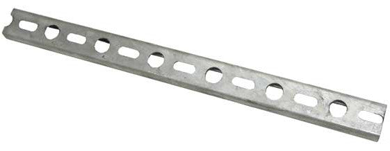 7/8" x 1-5/8" Com Strut Alternating 7/16" x 1-1/4" slots and 3/4" Round Holes HDG Finish