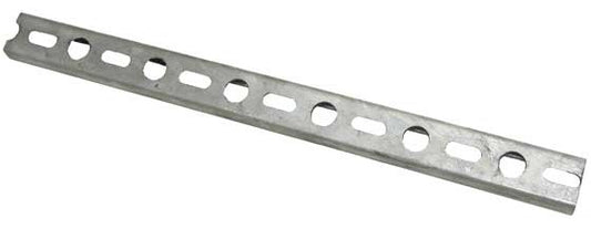 7/8" x 1-5/8" Com Strut Alternating 7/16" x 1-1/4" slots and 3/4" Round Holes HDG Finish