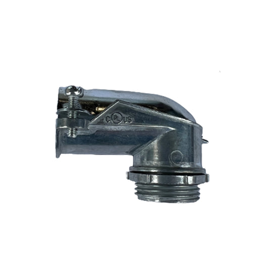 3/4" Greenfield 90* Squeeze Connector UL