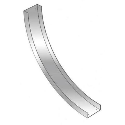 6" Wide 90-Deg Vert Outside Bend Coax Ladder Tray Cover