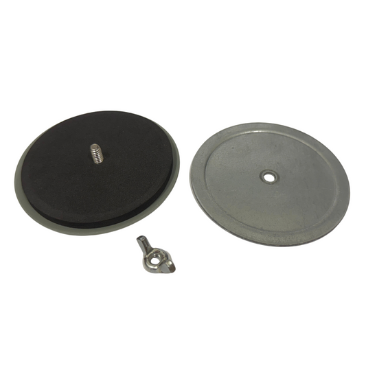 3-Piece KO Seal with Rubber Gasket: 3" Plug