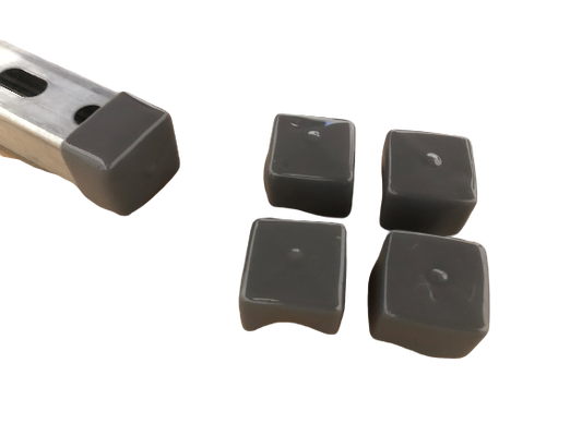 1-5/8" Gray End Strut Caps (Pack of 100)