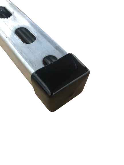 1-5/8" Black End Strut Caps (Pack of 100)