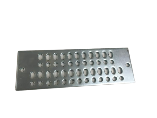 1/4" x 4" x 12" Galvanized Universal Bus Bar