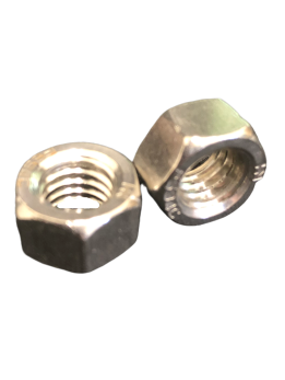 3/8"-16 Stainless Steel Finished Hex Nut (Pack of 100)