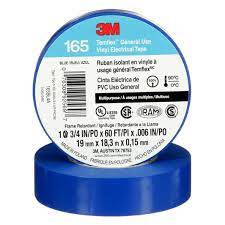Dark Blue 3M Temflex 165 Tape 3/4'' x 60'