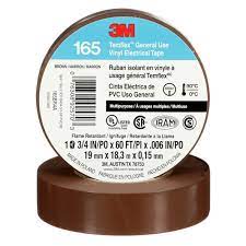 Brown 3M Temflex 165 Tape 3/4'' x 60'