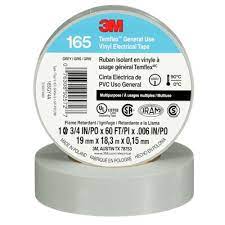 Gray 3M Temflex 165 Tape 3/4'' x 60'
