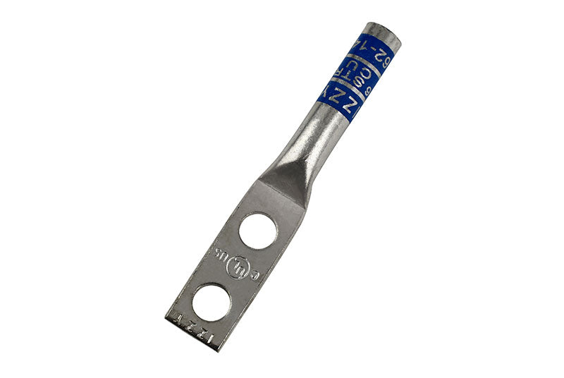 62-14 No Window Lug Izzy Lug long barrel copper compression lug with 2 1/4" holes