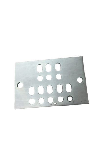 1/4" x 4" x 6" Galvanized Universal Bus Bar