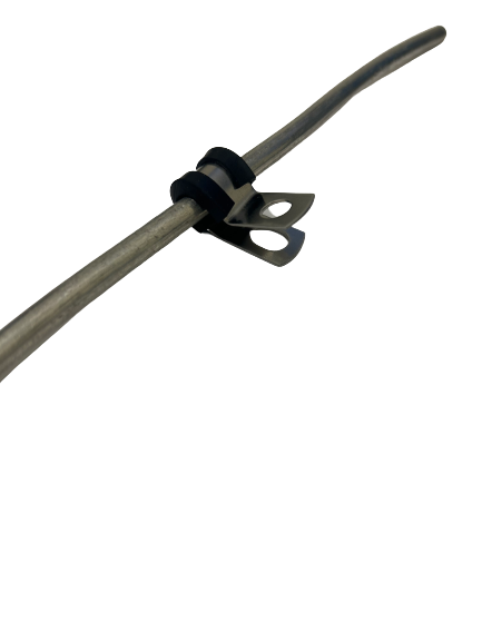 P Clip/Insulated Wire Clamp for #2 Tin Solid Pack of 50