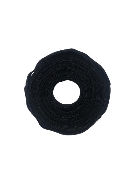 3/4" Black Velcro Hook & Loop Strips (Roll of 50)