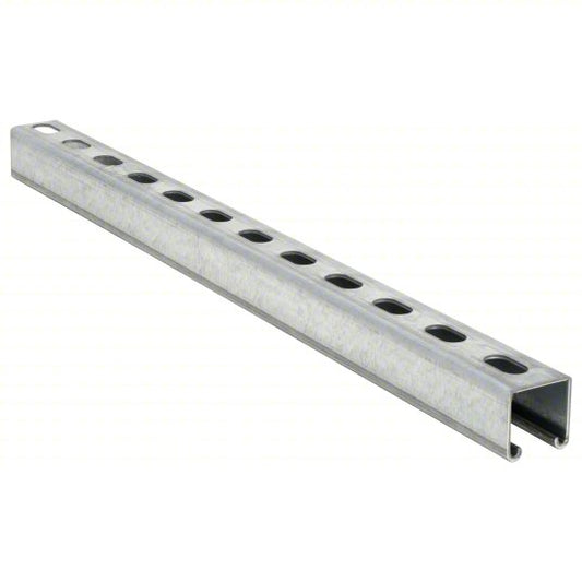 Unistrut 1-5/8'' x 1-5/8'' Slotted Channel, 12 Gauge Pre Galv