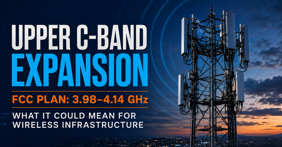 The Upper C-Band Expansion's possible impact on Wireless Infrastructure