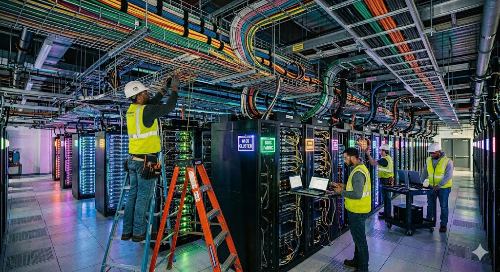 AI Data Center Cooling Challenges Stem From Cabling Being stifled among other things.