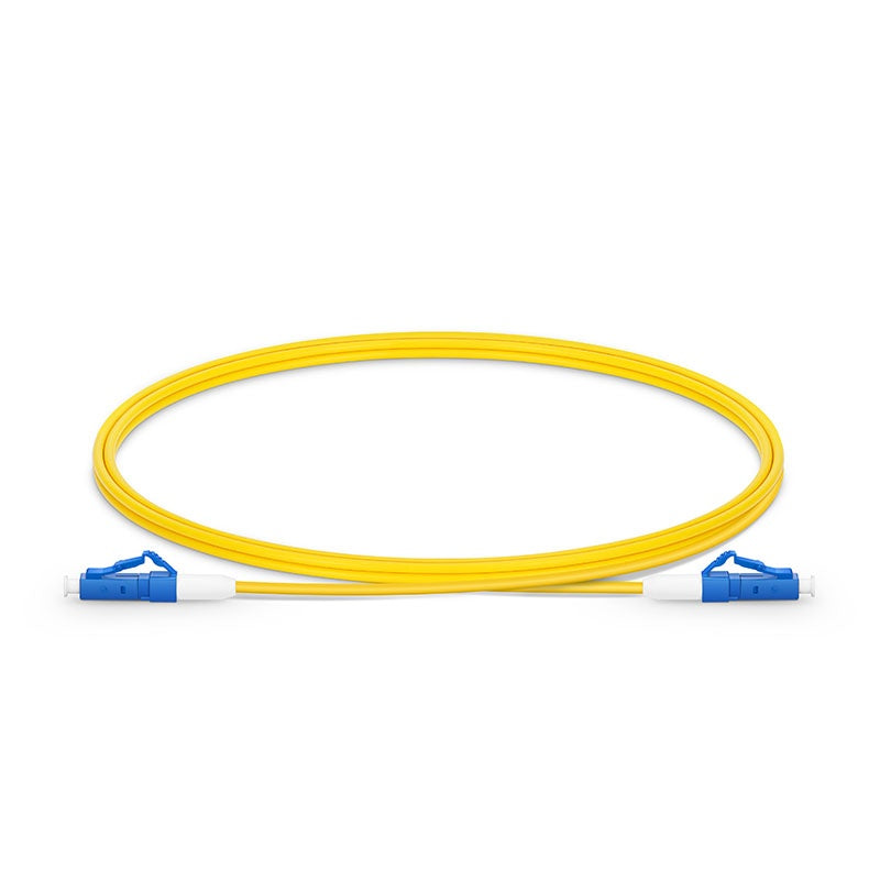 LC-LC BiDi Simplex Yellow PVC Fiber Jumper (Various Sizes)
