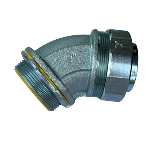 2" 45* Malleable Seal Tight Connector UL