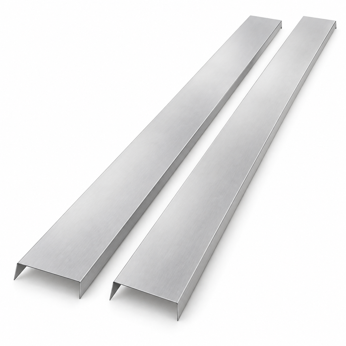 6" Wide 12' Straight Section Coax Ladder Tray Cover (2x6 Ft)