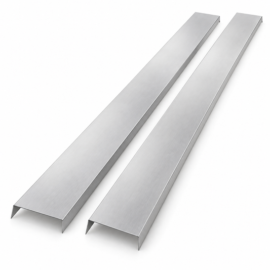 6" Wide 12' Straight Section Coax Ladder Tray Cover (2x6 Ft)
