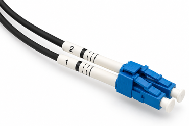 LC/UPC to LC/UPC Duplex Single Mode Armored Fiber Optic Patch Cable