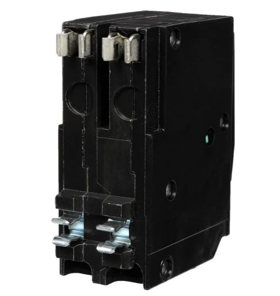 quare D QO2125 breaker side profile showing plug-in mounting