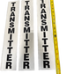 Black 5G CBRS Transmitter Sticker – Weatherproof Reflective, Pack of 5