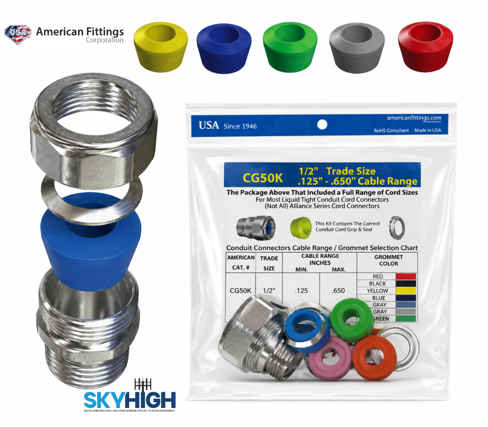 American Fittings CG50K Alloy Steel Cord Grip Kit In New Jersey For Sale Online