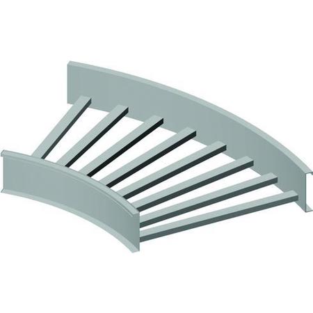 12" Wide 45-Deg Horz Bend Roof-Top Coax Ladder Section