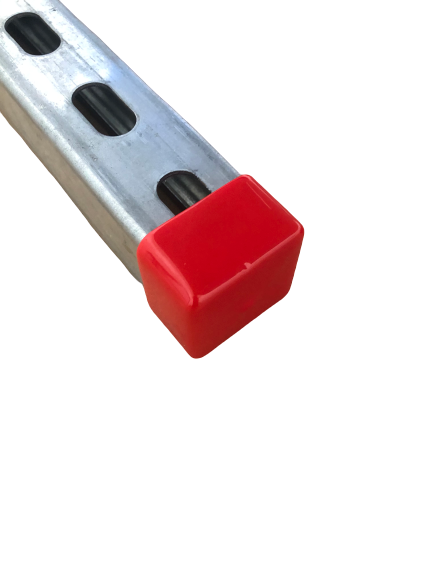1-5/8" Red End Strut Caps (Pack of 100)