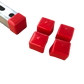 1-5/8" Red End Strut Caps (Pack of 100)