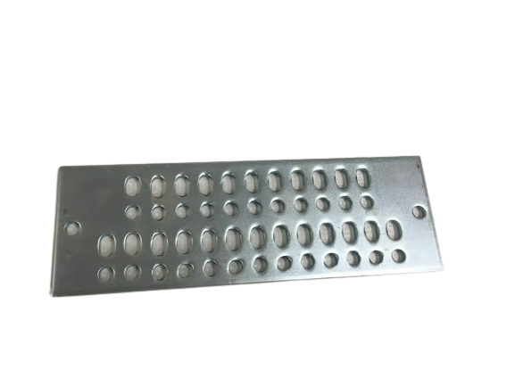 1/4" x 4" x 12" Galvanized Universal Bus Bar