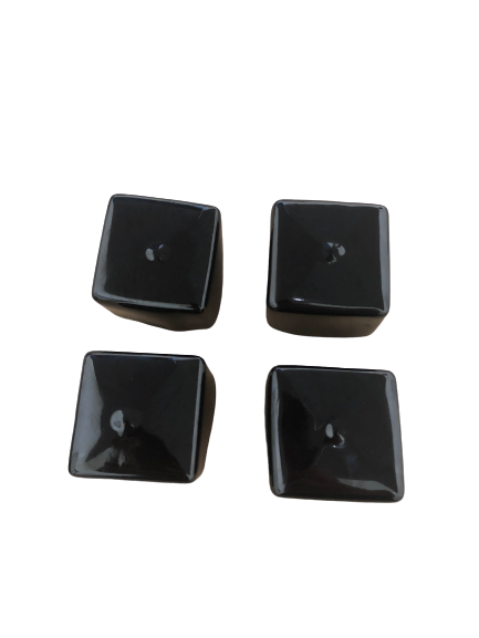 1-5/8" Black End Strut Caps (Pack of 100)