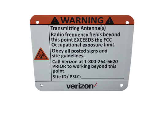 Fcc Rf Warning Signs Red
