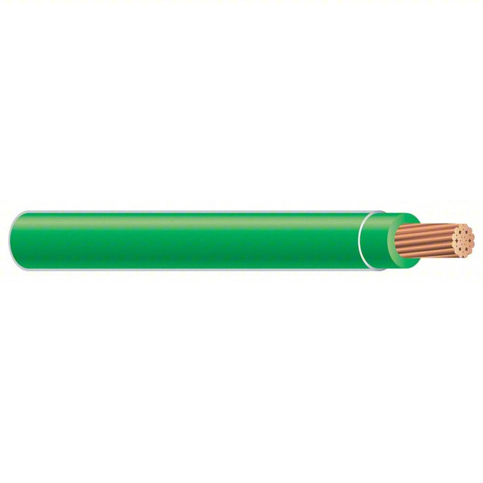 #2 Green Stranded THHN Wire (Per Foot)