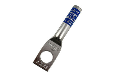 i6-38 Izzy Lug long barrel copper compression lug with 1 3/8" holes inspection window UL Listed CSA Certified